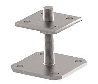 Опора регулируемая для наружных соединений 80х80х100 мм Holz R40S80 Опора регулируемая для наружных соединений 80х80х100 мм Holz R40S80