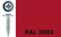 Саморез-клоп острый 4,2х19 окрашенный, RAL 3003 (рубиново-красный) Саморез-клоп острый 4,2х19 окрашенный, RAL 3003 (рубиново-красный)