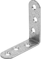 Уголок бытовой 45х45х18x2 мм UBKR, оцинкованная сталь Уголок бытовой 45х45х18x2 мм UBKR, оцинкованная сталь