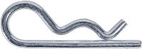 Шплинт 3х60 мм DIN 11024 Form E пружинный игольчатый, оцинкованная сталь Шплинт 3х60 мм DIN 11024 Form E пружинный игольчатый, оцинкованная сталь