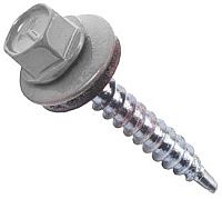 Саморез кровельный со сверлом 4,8х65 RR 21 серый Саморез кровельный со сверлом 4,8х65 RR 21 серый