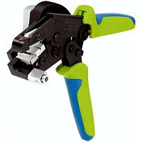 Клещи с автоматической подачей ножа для резки, зачистки и опрессовки кабеля Toshiba Ø 2,2 мм RENNSTEIG RE-800140003 Клещи с автоматической подачей ножа для резки, зачистки и опрессовки кабеля Toshiba Ø 2,2 мм RENNSTEIG RE-800140003