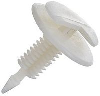 Клипса автомобильная нажимная 0169 Клипса автомобильная нажимная 0169