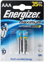Батарейки Energizer Maximum LR03 BP2 Батарейки Energizer Maximum LR03 BP2