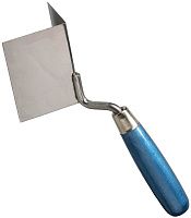 Кельма для внешних углов нержавеющее полотно 80 мм с деревянной ручкой Stayer 0835 Кельма для внешних углов нержавеющее полотно 80 мм с деревянной ручкой Stayer 0835
