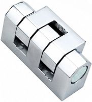 Петля для ящика 30х60 мм, нагрузка 132 кг, L245-3, оцинкованная сталь Петля для ящика 30х60 мм, нагрузка 132 кг, L245-3, оцинкованная сталь