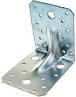 Уголок крепежный усиленный 105х105х90 мм Gah Alberts 336325, оцинкованная сталь Уголок крепежный усиленный 105х105х90 мм Gah Alberts 336325, оцинкованная сталь