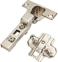 Петля мебельная полунакладная 35 мм Hettich 953171, никелированная сталь Петля мебельная полунакладная 35 мм Hettich 953171, никелированная сталь