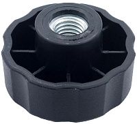 Барашек пластиковый проходной D 42, черный Барашек пластиковый проходной D 42, черный