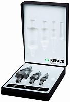 Набор ступенчатых сверл по металлу 4-12/4-20/4-30 мм, 3 шт HSSE-Co5, NextGeneration Ruko 101026ERK Набор ступенчатых сверл по металлу 4-12/4-20/4-30 мм, 3 шт HSSE-Co5, NextGeneration Ruko 101026ERK