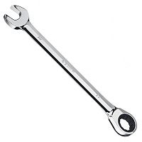 Комбинированный гаечный ключ трещоточный 22 мм, ЗУБР 27074-22_z01 Комбинированный гаечный ключ трещоточный 22 мм, ЗУБР 27074-22_z01