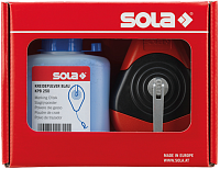 Шнур разметочный с синим мелом 30 м SOLA CLP SET 66110643 Шнур разметочный с синим мелом 30 м SOLA CLP SET 66110643