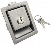 Замок внутренний с защелкой и ключом N67CT, нержавеющая сталь Замок внутренний с защелкой и ключом N67CT, нержавеющая сталь