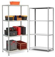 Стеллаж металлический до 145 кг, 4 полки Металл-завод СТФ 1064 Стеллаж металлический до 145 кг, 4 полки Металл-завод СТФ 1064