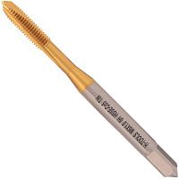 Метчик машинный М2,5х0,45 мм DIN 371 HSSE-TiN H-Tools 113X01-C4-0025, метрическая резьба Метчик машинный М2,5х0,45 мм DIN 371 HSSE-TiN H-Tools 113X01-C4-0025, метрическая резьба