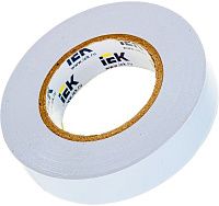 Изолента 0,13х15 мм 20 м IEK, белая Изолента 0,13х15 мм 20 м IEK, белая