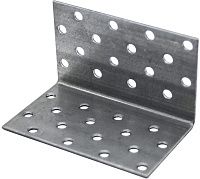 Уголок крепежный 50х50х80 мм, горячий цинк Уголок крепежный 50х50х80 мм, горячий цинк