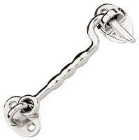 Крючок для кабин (кают) L=100 мм, M8384 нержавеющая сталь А4 Крючок для кабин (кают) L=100 мм, M8384 нержавеющая сталь А4