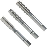 Метчик ручной HSS-G Volkel, метрическая резьба, комплект - 3 шт Метчик ручной HSS-G Volkel, метрическая резьба, комплект - 3 шт