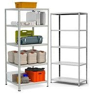 Стеллаж металлический до 150 кг, 5 полок Металл-завод СТФ 745 Стеллаж металлический до 150 кг, 5 полок Металл-завод СТФ 745