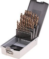 Набор сверл по металлу 1-10 мм, 19 шт HSSE-Co5, DIN 338 Ruko 215214RO Набор сверл по металлу 1-10 мм, 19 шт HSSE-Co5, DIN 338 Ruko 215214RO