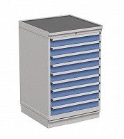 Тумба с выдвижными ящиками высота 1100 мм, нагрузка на ящик 200 кг 70/110, Treston 61307003H Тумба с выдвижными ящиками высота 1100 мм, нагрузка на ящик 200 кг 70/110, Treston 61307003H