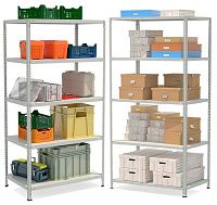 Стеллаж металлический до 100 кг, 5 полок Металл-завод СТФЛ 1065 Стеллаж металлический до 100 кг, 5 полок Металл-завод СТФЛ 1065