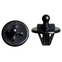 Клипса автомобильная нажимная 3716 Клипса автомобильная нажимная 3716