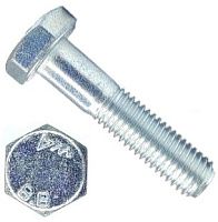 Болт шестигранный с уменьшенной головкой и мелкой резьбой М8х1х30 ГОСТ 7796, класс прочности 8.8, оцинкованная сталь Болт шестигранный с уменьшенной головкой и мелкой резьбой М8х1х30 ГОСТ 7796, класс прочности 8.8, оцинкованная сталь