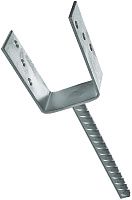 Основание колонны бруса U-образное OKB СПК, оцинкованная сталь Основание колонны бруса U-образное OKB СПК, оцинкованная сталь