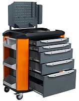 Тележка инструментальная 5 ящиков КМК ToollBox Premium TBP-5 Тележка инструментальная 5 ящиков КМК ToollBox Premium TBP-5