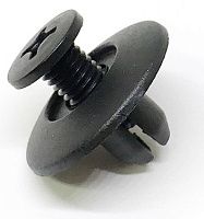 Клипса автомобильная с резьбовым штырьком 0159 Клипса автомобильная с резьбовым штырьком 0159