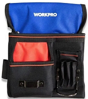 Поясная сумка для инструмента 260х300 мм Workpro WP281017 Поясная сумка для инструмента 260х300 мм Workpro WP281017
