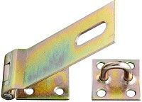 Навес с проушиной защищенный 153х50 мм Gah Alberts 348373, желтый цинк Навес с проушиной защищенный 153х50 мм Gah Alberts 348373, желтый цинк