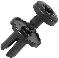 Клипса автомобильная с резьбовым штырьком 1711 Клипса автомобильная с резьбовым штырьком 1711