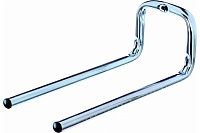 Крюк настенный двойной 200х90 мм Gah Alberts 802103, оцинкованная сталь Крюк настенный двойной 200х90 мм Gah Alberts 802103, оцинкованная сталь