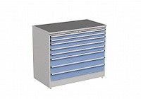 Тумба с выдвижными ящиками высота 1100 мм нагрузка на ящик 200 кг 130/110, Treston 61507002H Тумба с выдвижными ящиками высота 1100 мм нагрузка на ящик 200 кг 130/110, Treston 61507002H