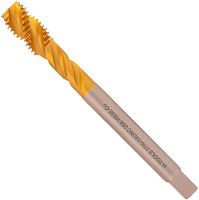 Метчик машинный спиральный UNC 7/16" DIN 376 HSSE-TiN H-Tools 75720ETHT, дюймовая резьба Метчик машинный спиральный UNC 7/16" DIN 376 HSSE-TiN H-Tools 75720ETHT, дюймовая резьба