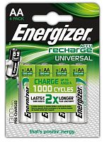 Аккумуляторные батарейки Energizer Universal Pre-Ch R6 1300 mAh BP4 Аккумуляторные батарейки Energizer Universal Pre-Ch R6 1300 mAh BP4
