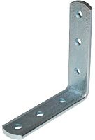 Уголок бытовой 80х80х20х4 мм UBKR, оцинкованная сталь Уголок бытовой 80х80х20х4 мм UBKR, оцинкованная сталь