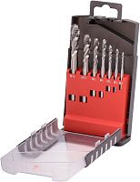 Набор метчиков машинных М3-М12 HSS Bucovice 105002, 7 предметов Набор метчиков машинных М3-М12 HSS Bucovice 105002, 7 предметов