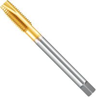 Метчик машинный UNC 7/16" DIN 376 HSSE-TiN H-Tools 75520ETHT, дюймовая резьба Метчик машинный UNC 7/16" DIN 376 HSSE-TiN H-Tools 75520ETHT, дюймовая резьба