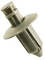 Клипса автомобильная крепежная с нажимным штырьком AS-633 (серая) Клипса автомобильная крепежная с нажимным штырьком AS-633 (серая)