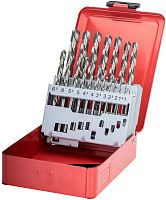 Набор сверл по металлу левого вращения 1-10 мм, 19шт HSS-G, DIN 338 Ruko 214214Li Набор сверл по металлу левого вращения 1-10 мм, 19шт HSS-G, DIN 338 Ruko 214214Li