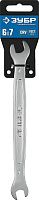 Рожковый гаечный ключ 6 x 7 мм, ЗУБР 27010-06-07 Рожковый гаечный ключ 6 x 7 мм, ЗУБР 27010-06-07