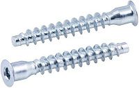 Винт-конфирмат 7х50 мм, оцинкованная сталь, 2500 шт Винт-конфирмат 7х50 мм, оцинкованная сталь, 2500 шт