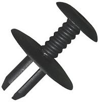 Клипса автомобильная с резьбовым штырьком 906 Клипса автомобильная с резьбовым штырьком 906