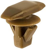 Клипса автомобильная нажимная 0204 Клипса автомобильная нажимная 0204