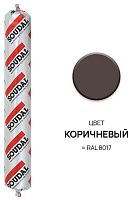 Клей-герметик полиуретановый быстроотверждающийся 600 мл Soudal Soudaflex 40FC 123146 коричневый Клей-герметик полиуретановый быстроотверждающийся 600 мл Soudal Soudaflex 40FC 123146 коричневый