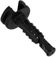 Штифт полкотержателя разжимной 12,5х20х9 мм 7663, пластик Штифт полкотержателя разжимной 12,5х20х9 мм 7663, пластик